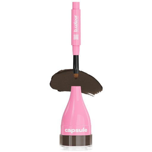 SuperStay brow pomade 3in1 / 02 Medium, B.COLOUR PROFESSIONAL CAPSULE, 3,3 g