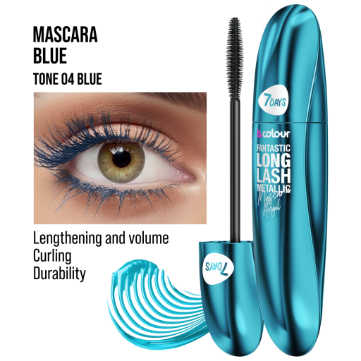 Metallic mascara 04 / BLUE