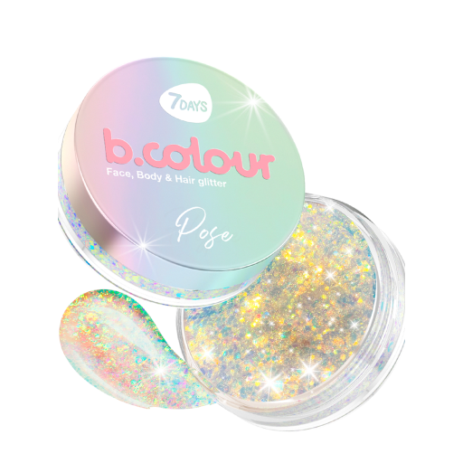 Face, body & hair glitter / 01 POSE