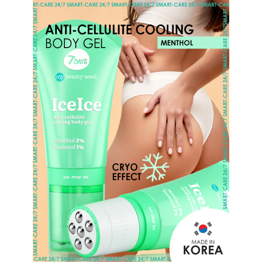 Anti-cellulite cooling body gel ICEICE COOL