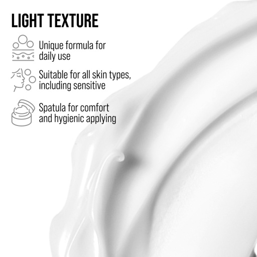 Face cream, moisturizing and radiance, VITAMIN C