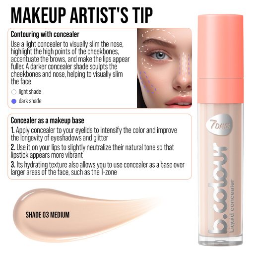 Liquid concealer 03 MEDIUM