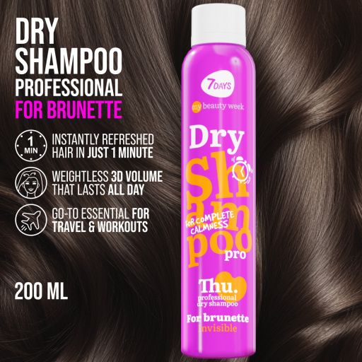 Dry Shampoo for brunettes INVISIBLE