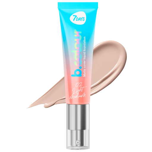 Matte cover liquid foundation 02 LIGHT MEDIUM