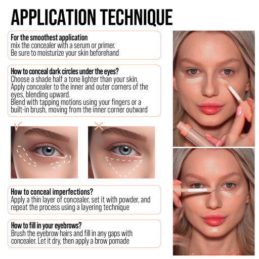 Liquid concealer 02 LIGHT MEDIUM