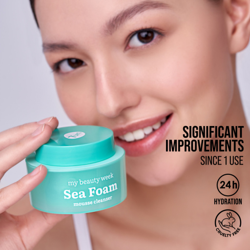 Cleansing foam, moisturising and mattifying, SEA FOAM