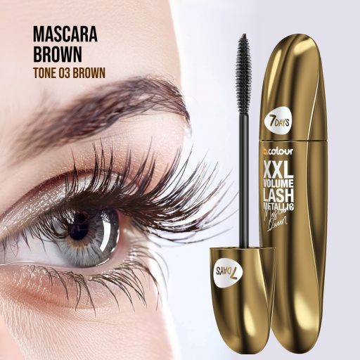 Metallic mascara 03 / BROWN