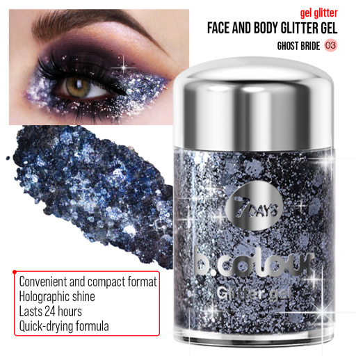 Face&body glitter gel mini 03 Ghost bride