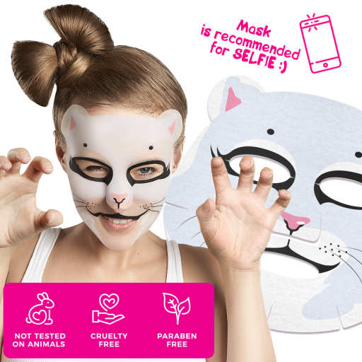 Animal face Masks Set