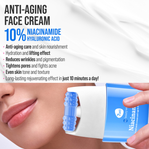 Face cream 3D massager, anti-age and depigmentation, Niacinamide 80 ML