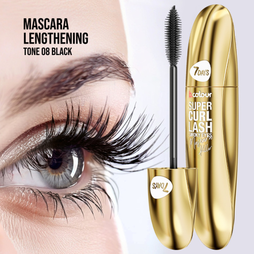 Smoky eyes mascara Volume & Curl / 08 BLACK