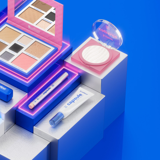 Hydrating face & eyes concealer / 02 Vanilla, B.COLOUR PROFESSIONAL CAPSULE, 2,2 g