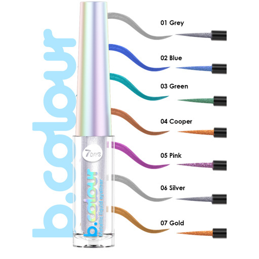 Metallic liquid eyeliner / 06 SILVER