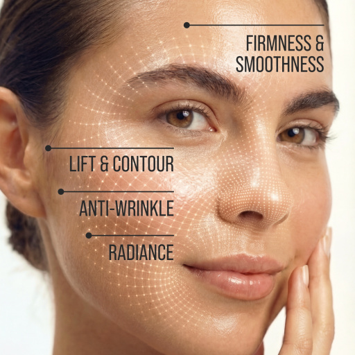 Face cream  3D massager, radiance and lifting, Vitamin C 40 ML