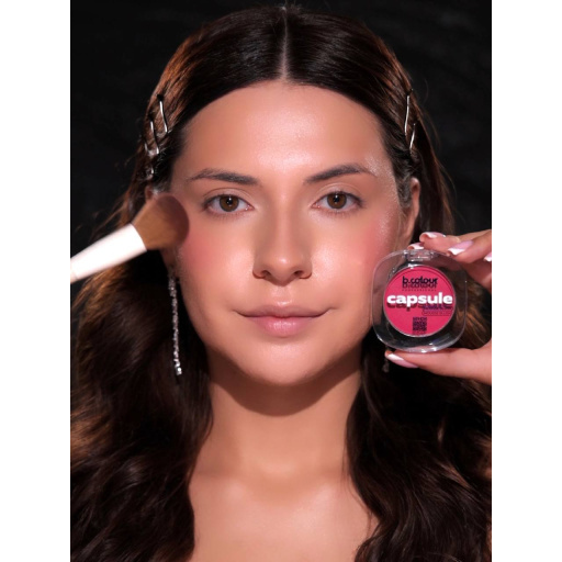 Mousse face blush / 03 Pink galaxy, B.COLOUR PROFESSIONAL CAPSULE, 3 g
