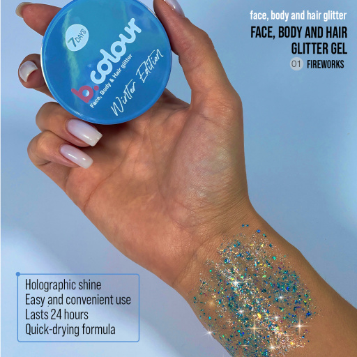 Acquistare 7 Days - Gel glitter per viso e corpo - 01: Witch Everyday