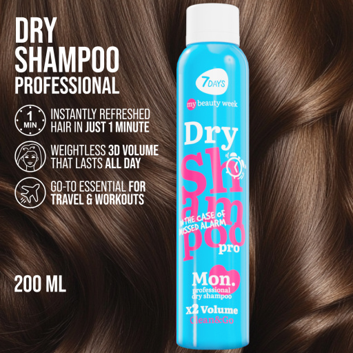 Dry Shampoo for Instant Cleansing X2 VOLUME