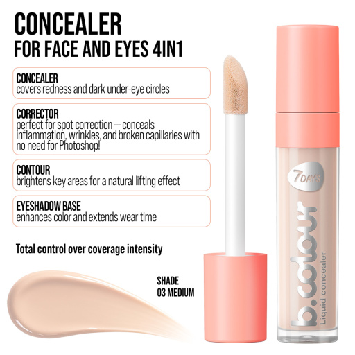 Liquid concealer 03 MEDIUM