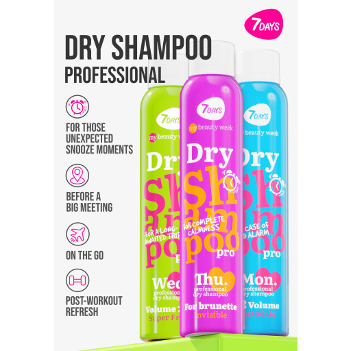 Dry Shampoo for brunettes INVISIBLE