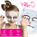 Gift set of face masks FUNNY BEAUTY SET PRETTY KITTY