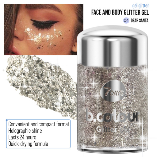Face&body glitter gel mini / 04 Dear Santa