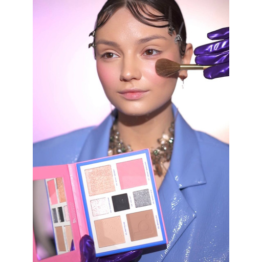 Contouring face and eyes palette / 02 Super power, B.COLOUR PROFESSIONAL CAPSULE, 4*4 g , 3*1,3 g