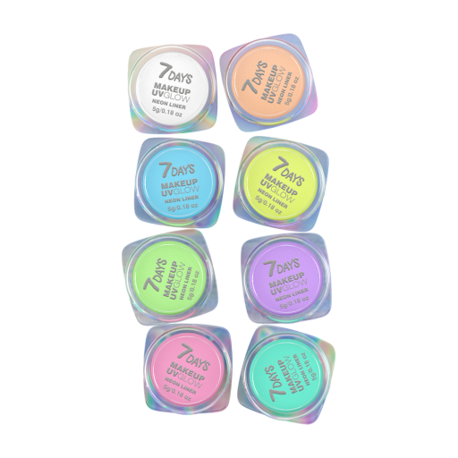Makeup graphic liners set UVglow Neon Pastel 12 Spirit Of Pastel