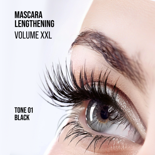 Smoky eyes mascara Volume / 01 BLACK
