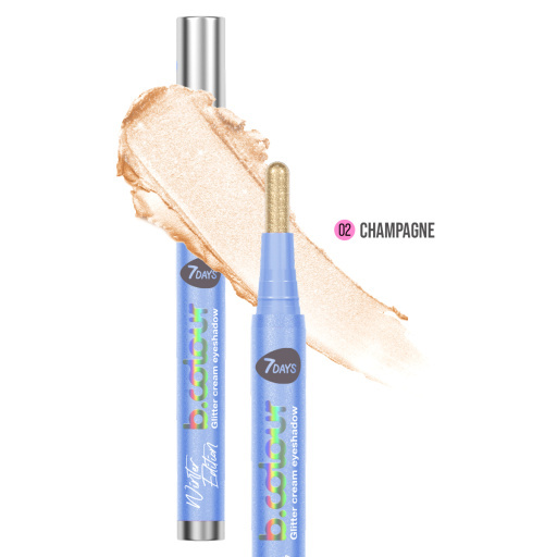 Glitter cream eyeshadow 02 Champagne