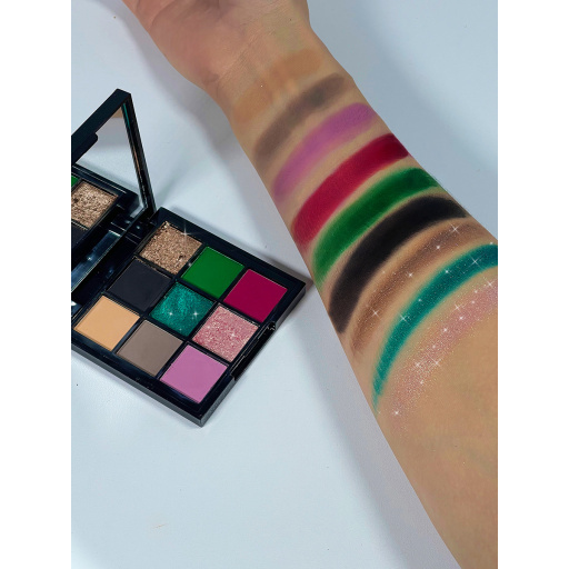 Eyeshadow palette 9 colours 01 Black mamba