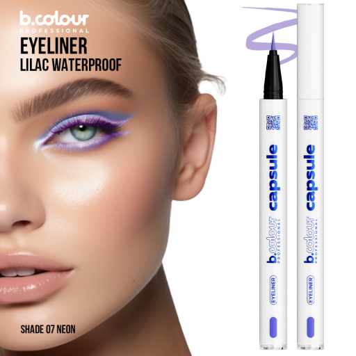 Waterproof eyeliner / 07 Neon, B.COLOUR PROFESSIONAL CAPSULE, 0,5 g