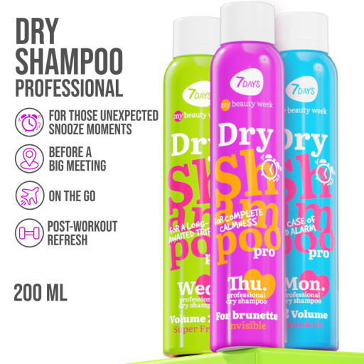 Dry Shampoo for brunettes INVISIBLE