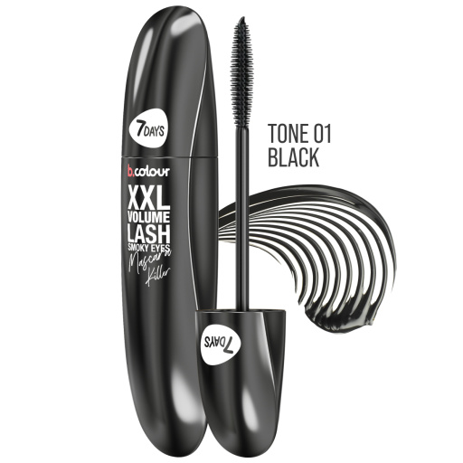 Smoky eyes mascara Volume / 01 BLACK