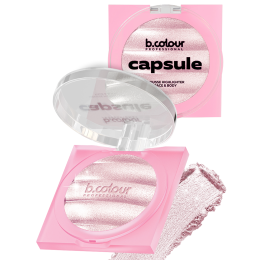Face & body highlighter / 03 Power Gleam, B.COLOUR PROFESSIONAL CAPSULE, 8 g