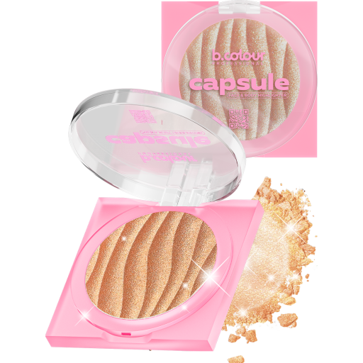 Face & body highlighter / 03 Antigravity, B.COLOUR PROFESSIONAL CAPSULE, 8 g