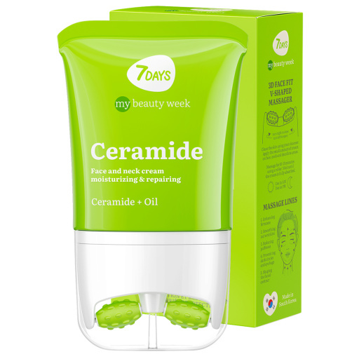 Face cream 3D massager, moisturizing and barrier repairing, Ceramide 80 ML