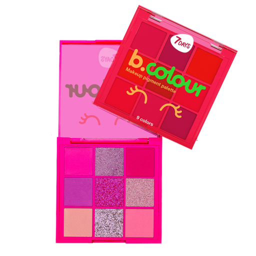 Eyeshadow Pigment palette / 01 ELECTRIC