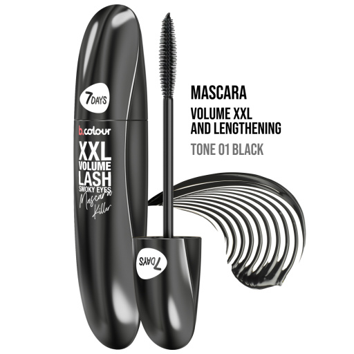Smoky eyes mascara Volume / 01 BLACK
