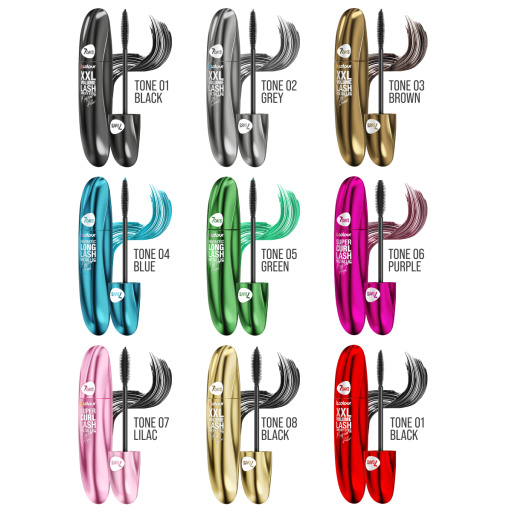 Smoky eyes mascara Volume / 01 BLACK