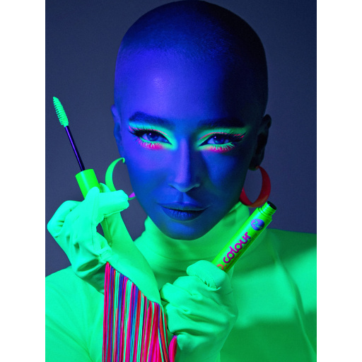 Hair mascara UVglow / 02 NEW YORK NIGHT