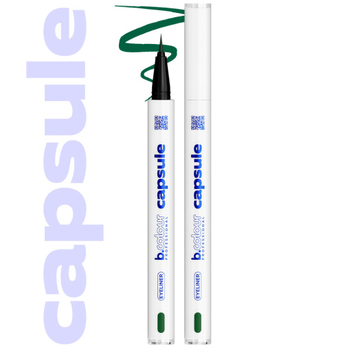 Waterproof eyeliner / 05 Lime, B.COLOUR PROFESSIONAL CAPSULE, 0,5 g