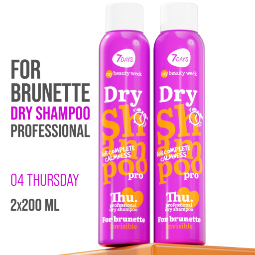 Dry Shampoo for brunettes INVISIBLE set of 2