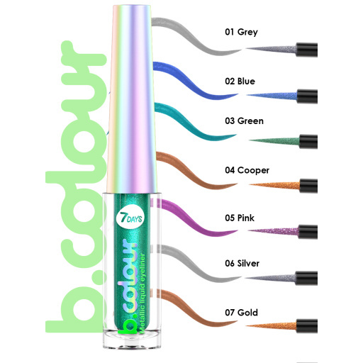 Metallic liquid eyeliner / 03 GREEN