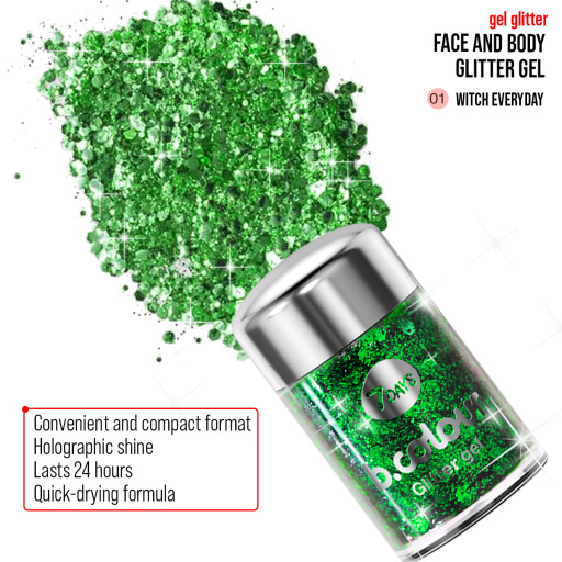Face&body glitter gel mini 01 Witch everyday