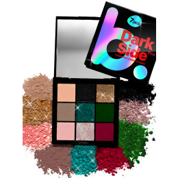 Eyeshadow palette 9 colours 01 Black mamba