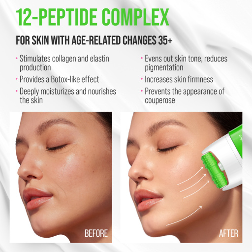 Face cream 3D massager, lifting and nourishing, Peptide 40 ML