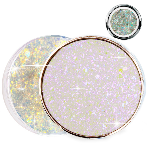 SHINE, BOMBITA! Gel-glitter for face, hair and body /904 Fluke