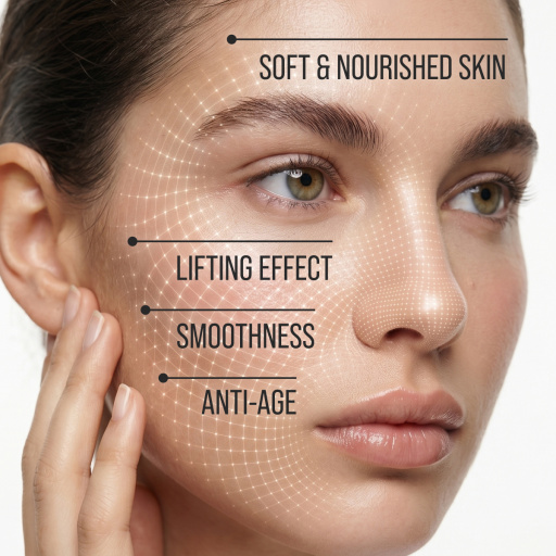 Face cream 3D massager, moisturizing and barrier repairing, Ceramide 80 ML