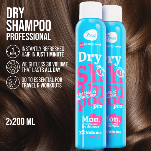 Dry Shampoo for Instant Cleansing X2 VOLUME set of 2