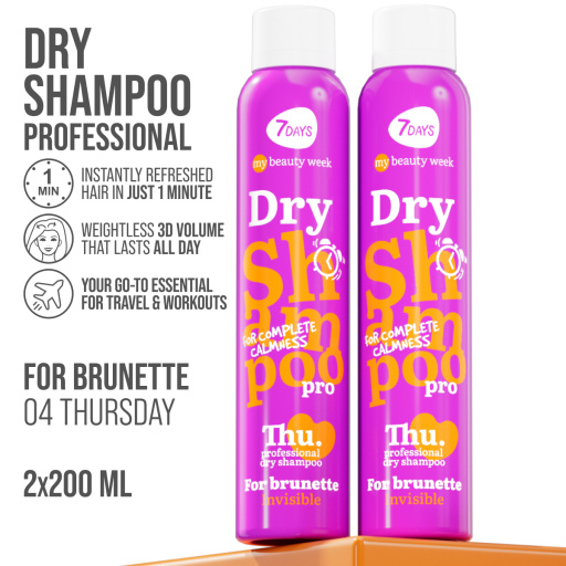 Dry Shampoo for brunettes INVISIBLE set of 2